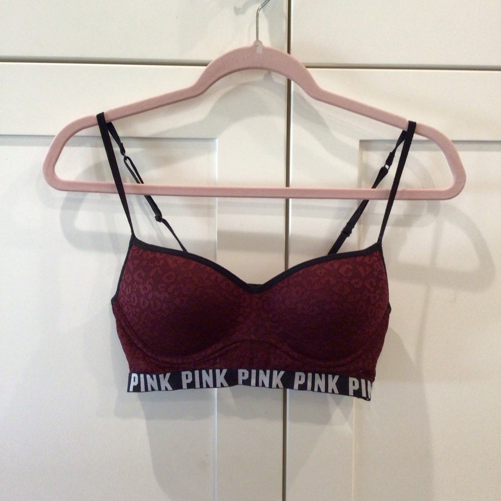 Underwire Padded Bralette Victoria’s Secret PINK Size S